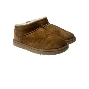 UGG Women’s Classic Ultra Mini Boots Chestnut Size 9 Used
